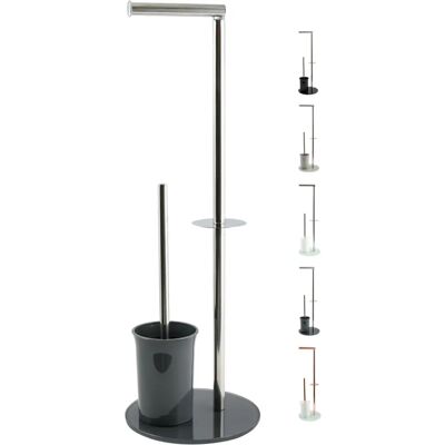 BAGNOCLIC MSV Toalettset - Rostfritt stål & Glas - Hygieniska badrumsprodukter BAGNOCLIC MSV Toalettset - Rostfritt stål & Glas - Hygieniska badrumsprodukter