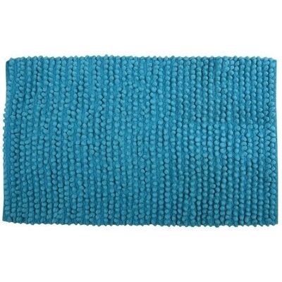 MSV Baumwoll Toilettenmatte - Blau - 50x80cm - Badezimmer Teppich MSV Baumwoll Toilettenmatte - Blau - 50x80cm - Badezimmer Teppich