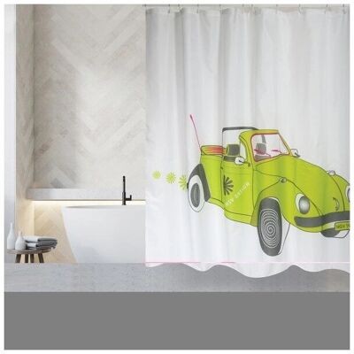 MSV - 3700703953890 - Blanco - 180x200cm - Cortina de ducha MSV - 3700703953890 - Blanco - 180x200cm - Cortina de ducha