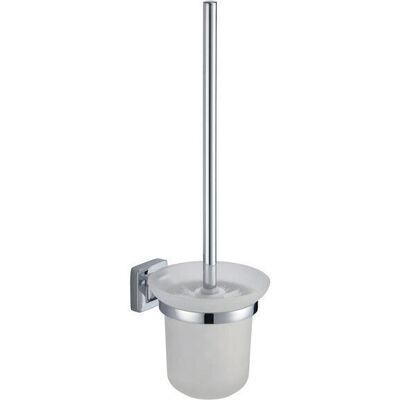 MSV 3700703954378 Toilettenbürste und Halter - Wandmontage, Grau MSV 3700703954378 Toilettenbürste und Halter - Wandmontage, Grau