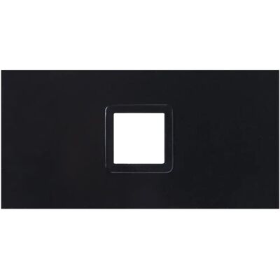MSV Alba Zwarte Decoratieve Afdekkingen - Badkameraccessoires MSV Alba Zwarte Decoratieve Afdekkingen - Badkameraccessoires