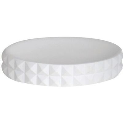 MSV 3700703955535 - Witte zeepbakje - Badkamer accessoire MSV 3700703955535 - Witte zeepbakje - Badkamer accessoire