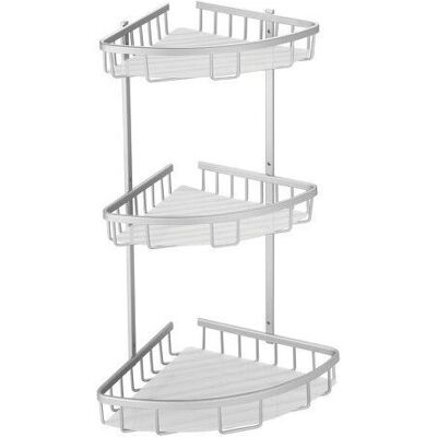 Estante de Pared MSV Teresina - Blanco Almacenamiento de Baño Estante de Pared MSV Teresina - Blanco Almacenamiento de Baño