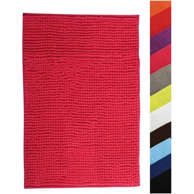 Tapis de bain fuchsia MSV - 40x60cm - Publicité Tapis de bain fuchsia MSV - 40x60cm - Publicité