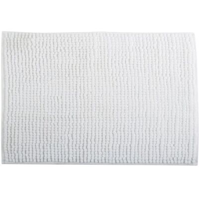 MSV 141625 Tappeto bagno - Bianco - Microfibra antiscivolo - 90x60cm MSV 141625 Tappeto bagno - Bianco - Microfibra antiscivolo - 90x60cm