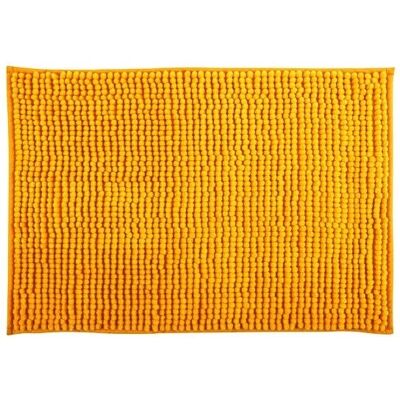 Dywanik łazienkowy MSV - Żółty - 60x90cm - Antypoślizgowy, Szybkoschnący, Wysoka puchatość Dywanik łazienkowy MSV - Żółty - 60x90cm - Antypoślizgowy, Szybkoschnący, Wysoka puchatość