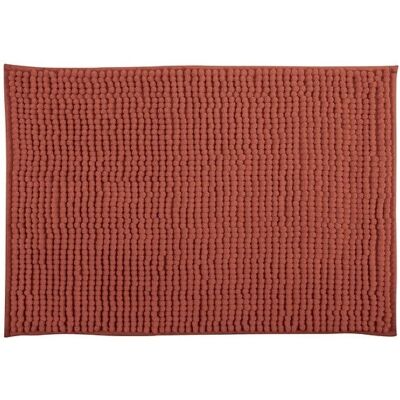 MSV Louisa Bath Rug - 90x60cm, Terracotta - Non-slip MSV Louisa Bath Rug - 90x60cm, Terracotta - Non-slip