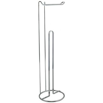 MSV 142744 Toilet Roll Holder - Chrome, Tan, 4 Rolls MSV 142744 Toilet Roll Holder - Chrome, Tan, 4 Rolls