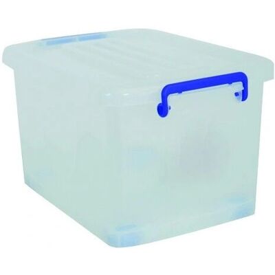 MSV Aufbewahrungsbox - 25L rechteckig PP Blau MSV Aufbewahrungsbox - 25L rechteckig PP Blau