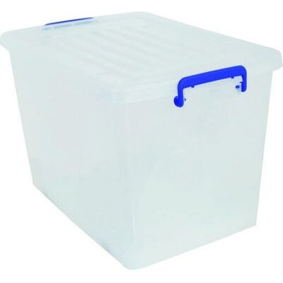 MSV Nathan Aufbewahrungsbox - 100L Rechteckig PP Weiß MSV Nathan Aufbewahrungsbox - 100L Rechteckig PP Weiß