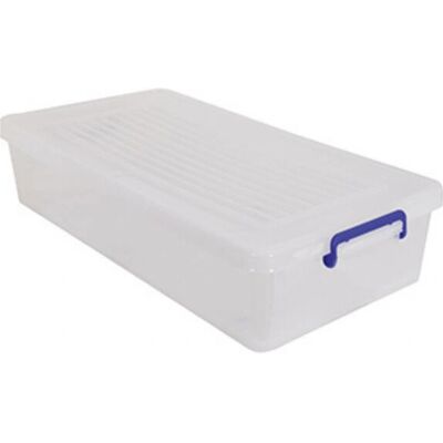 MSV 100152 Aufbewahrungsbox - Rechteckig, 35L, Transparent MSV 100152 Aufbewahrungsbox - Rechteckig, 35L, Transparent