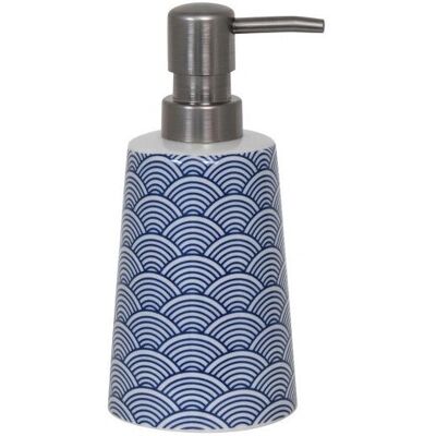 MSV Bento - Keramik-Seifenspender - Blau - Badezimmer & Küche Zubehör MSV Bento - Keramik-Seifenspender - Blau - Badezimmer & Küche Zubehör
