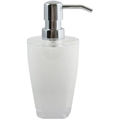 Dispenser de sabão MSV 3700703996606 - Prata, Branco - Dispenser de sabão Dispenser de sabão MSV 3700703996606 - Prata, Branco - Dispenser de sabão