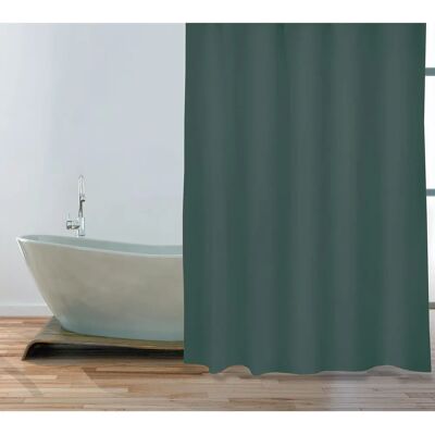 Rideau de douche MSV Tyler 180x200cm Vert Foncé Rideau de douche MSV Tyler 180x200cm Vert Foncé