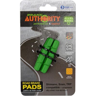BRAKE AUTHORITY Aluminium Bremsbelag - Brake Pad BRAKE AUTHORITY Aluminium Bremsbelag - Brake Pad