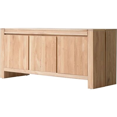 Aparador Eden de Roble FSC - 3 Puertas, 160x70x50cm Aparador Eden de Roble FSC - 3 Puertas, 160x70x50cm