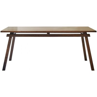 Mesa de comedor Arko de madera de mango maciza para 6/8 personas Mesa de comedor Arko de madera de mango maciza para 6/8 personas