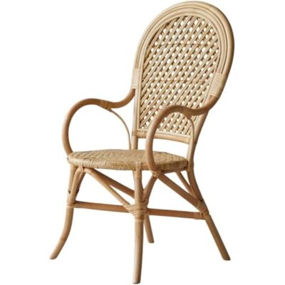Silla de ratán natural Tikamoon - Diseño moderno Silla de ratán natural Tikamoon - Diseño moderno