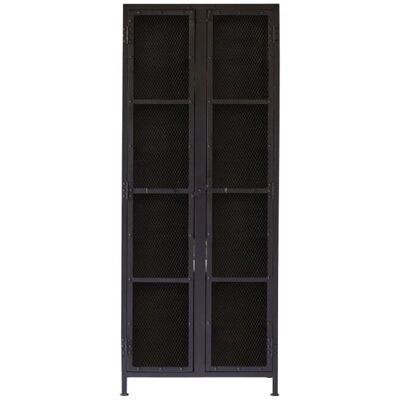 Armario infantil de metal negro Tikamoon - 70x175x35cm Armario infantil de metal negro Tikamoon - 70x175x35cm