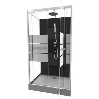 Cabina doccia rettangolare AURLANE Reversibile - Cabina Doccia Cabina doccia rettangolare AURLANE Reversibile - Cabina Doccia