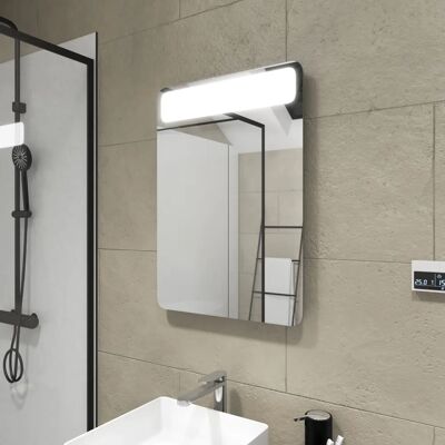 Espejo de baño AURLANE Modelo 50x70x5cm - LED, IP44, Cloud Espejo de baño AURLANE Modelo 50x70x5cm - LED, IP44, Cloud