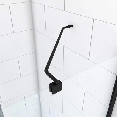 Aurlane - Schwarze Matt Duscheckleiste - Wandmontage - Freedom 2 Dark Aurlane - Schwarze Matt Duscheckleiste - Wandmontage - Freedom 2 Dark