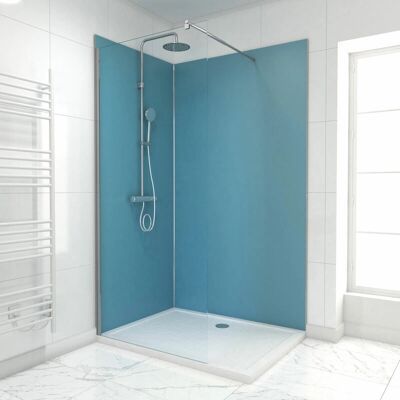 Aurlane Pannelli Parete Blu 90x120cm - Kit Rinnovamento Bagno Aurlane Pannelli Parete Blu 90x120cm - Kit Rinnovamento Bagno