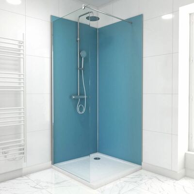 Paneles de Pared Azules Aurlane - 90x90cm Tipo de Pared Paneles de Pared Azules Aurlane - 90x90cm Tipo de Pared