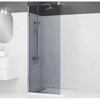 Aurlane - Modello Freedom 2 Smoked - Cabina doccia 80x200cm Aurlane - Modello Freedom 2 Smoked - Cabina doccia 80x200cm