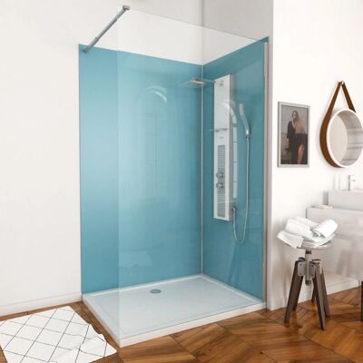 Aurlane Modèle Panneaux Muraux Bleu - Décor Imperméable et Fin - Publicité Aurlane Modèle Panneaux Muraux Bleu - Décor Imperméable et Fin - Publicité