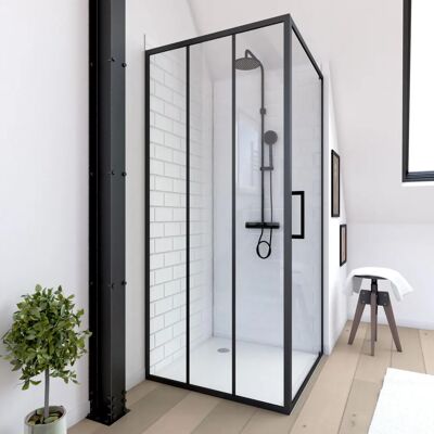 Aurlane Modelo Crushx Retorno 80cm - Panel lateral para ducha Aurlane Modelo Crushx Retorno 80cm - Panel lateral para ducha
