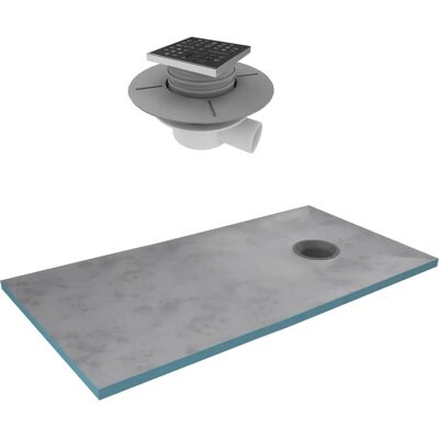 Aurlane PACR007 Bandeja de Ducha Impermeable - 90x160cm, Desagüe Horizontal, Garantía 2 Años Aurlane PACR007 Bandeja de Ducha Impermeable - 90x160cm, Desagüe Horizontal, Garantía 2 Años