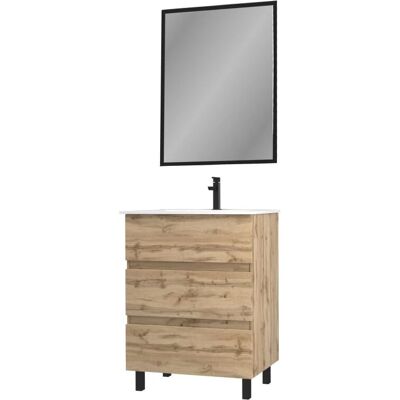 Aurlane Modello TIMBER 60 Rovere Naturale - Arredo Bagno Aurlane Modello TIMBER 60 Rovere Naturale - Arredo Bagno