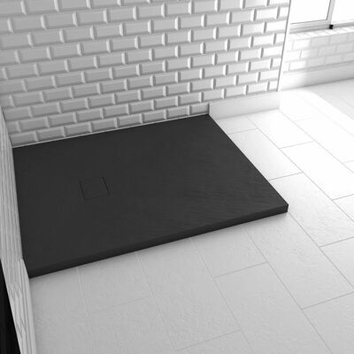 Myshowerroom Rock 2 Negro Receptor de ducha - Receptor de ducha Myshowerroom Rock 2 Negro Receptor de ducha - Receptor de ducha