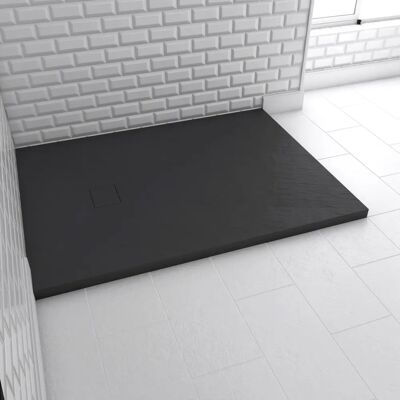 Aurlane FAC699 Bañera de ducha efecto piedra negra Aurlane FAC699 Bañera de ducha efecto piedra negra