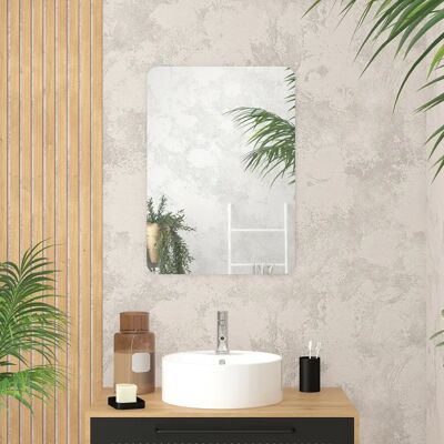 Aurlane MIR055 LED Rechthoekig Spiegel - 40x60cm - IP24 Aurlane MIR055 LED Rechthoekig Spiegel - 40x60cm - IP24