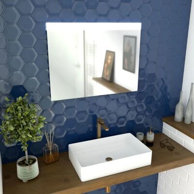 Espejo de Pared Aurlane MIR058 - Rectangular 120x70cm - LED Espejo de Pared Aurlane MIR058 - Rectangular 120x70cm - LED