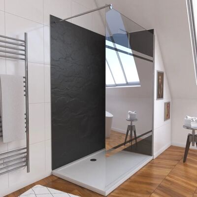 Aurlane PACP069 Cabine de Douche - Ensemble Italien Complet avec Receveur 90x90 & Miroir - Publicité Aurlane PACP069 Cabine de Douche - Ensemble Italien Complet avec Receveur 90x90 & Miroir - Publicité