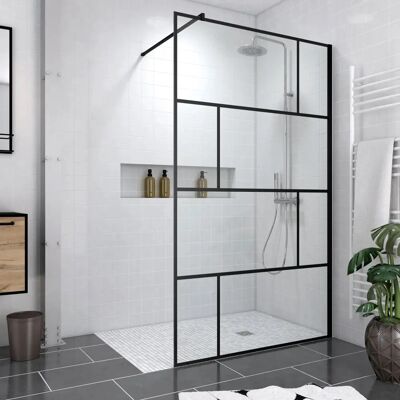 Aurlane Pack Paroi de douche 120x195 cm + RECEVEUR DE DOUCHE A CARRELER 90x140 RECOUPABLE - Ducha Aurlane Pack Paroi de douche 120x195 cm + RECEVEUR DE DOUCHE A CARRELER 90x140 RECOUPABLE - Ducha