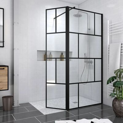 Aurlane - PACF106 Cabine de Douche - Verre Trempé 5mm - Publicité Aurlane - PACF106 Cabine de Douche - Verre Trempé 5mm - Publicité