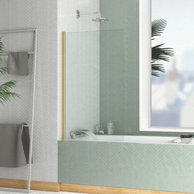 Pantalla de bañera Aurlane FAC734 - Negro Mate Pantalla de bañera Aurlane FAC734 - Negro Mate