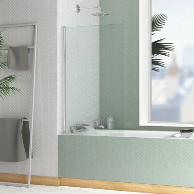Aurlane FAC739 Écran de baignoire - Verre pliable à 180° - Or brossé - Écran de baignoire - Publicité Aurlane FAC739 Écran de baignoire - Verre pliable à 180° - Or brossé - Écran de baignoire - Publicité