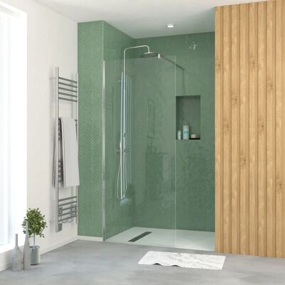 Aurlane Modelo FAC783 - Cromado 70x195 Mampara de Ducha Aurlane Modelo FAC783 - Cromado 70x195 Mampara de Ducha