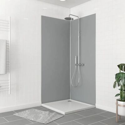 Aurlane PACP258 Cabina de Ducha Wall'it Plata - Innovación en Baño Aurlane PACP258 Cabina de Ducha Wall'it Plata - Innovación en Baño