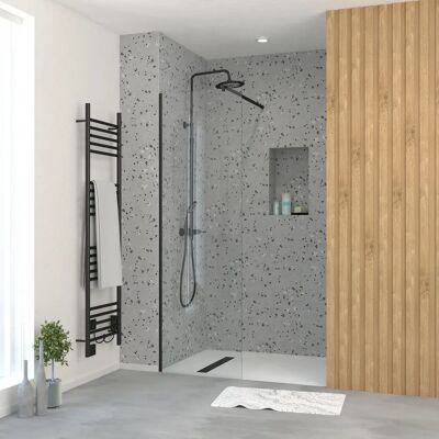 Aurlane Modelo FAC905 Mampara de Ducha Negra - Tipo de Ducha Aurlane Modelo FAC905 Mampara de Ducha Negra - Tipo de Ducha