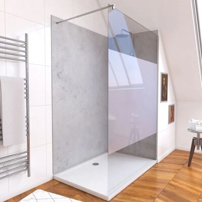Aurlane Paneles de Pared Light Grey 90+120x210 - Ducha Aurlane Paneles de Pared Light Grey 90+120x210 - Ducha