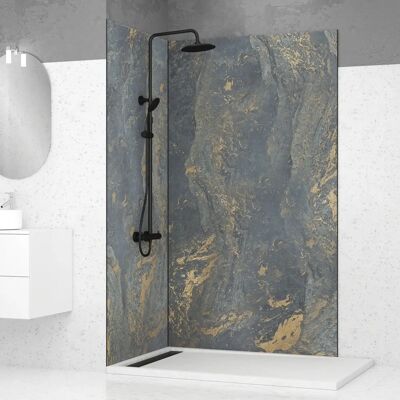 Aurlane FAC802 Panneau de Douche en Pierre Naturelle - 120x210 cm - Publicité Aurlane FAC802 Panneau de Douche en Pierre Naturelle - 120x210 cm - Publicité