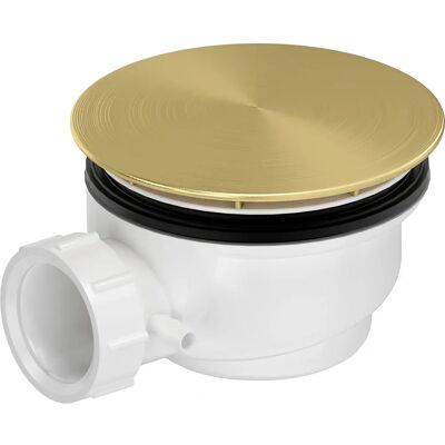 Aurlane FAC938 Plato de Ducha - Oro Cepillado - Diámetro 90mm Aurlane FAC938 Plato de Ducha - Oro Cepillado - Diámetro 90mm