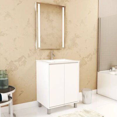 Aurlane PACM610 Armario de almacenaje para baño - Moderno, LED, 2 Puertas Aurlane PACM610 Armario de almacenaje para baño - Moderno, LED, 2 Puertas