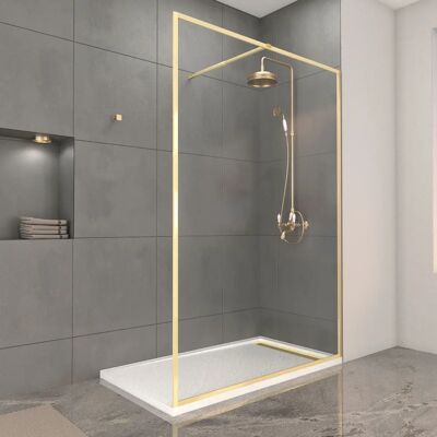 Aurlane Ducha Italiana Oro Cepillado - Diseño Reversible Aurlane Ducha Italiana Oro Cepillado - Diseño Reversible